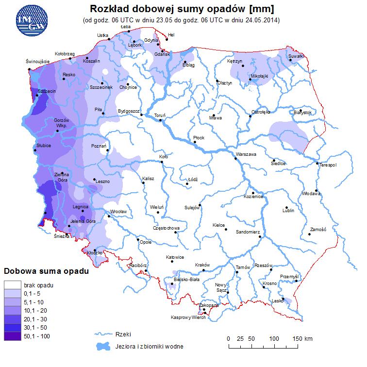 PIB Stan wody na głównych