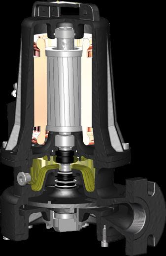 (CA/CE/Viton) Uszczelnienie mechaniczne - Mechanical seal Węglik krzemu/viton - Silicon/Carbide (SIC/SIC/Viton) Wirnik - Impeller Żeliwo G0 - Cast Iron G0 Korpus pompy - Body pump Żeliwo G0 - Cast