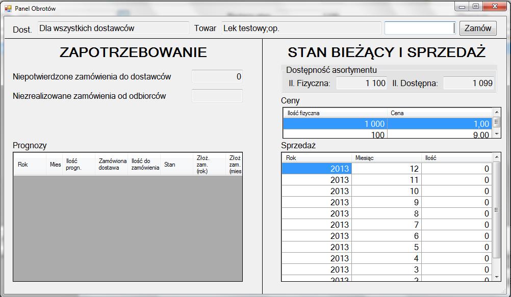 Zaopatrzenie Obsługa procesu zamawiania może być zautomatyzowana na każdym etapie: - Automatyczne ściąganie ofert w formacie XML z FTP dostawców - Automatyczne przygotowywanie danych porównawczych z