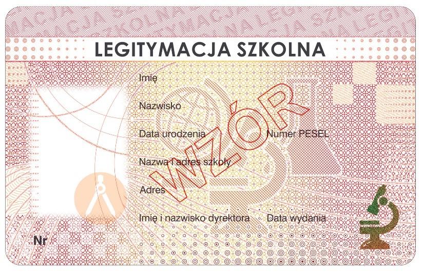 Wzór nr 6 E-legitymacja