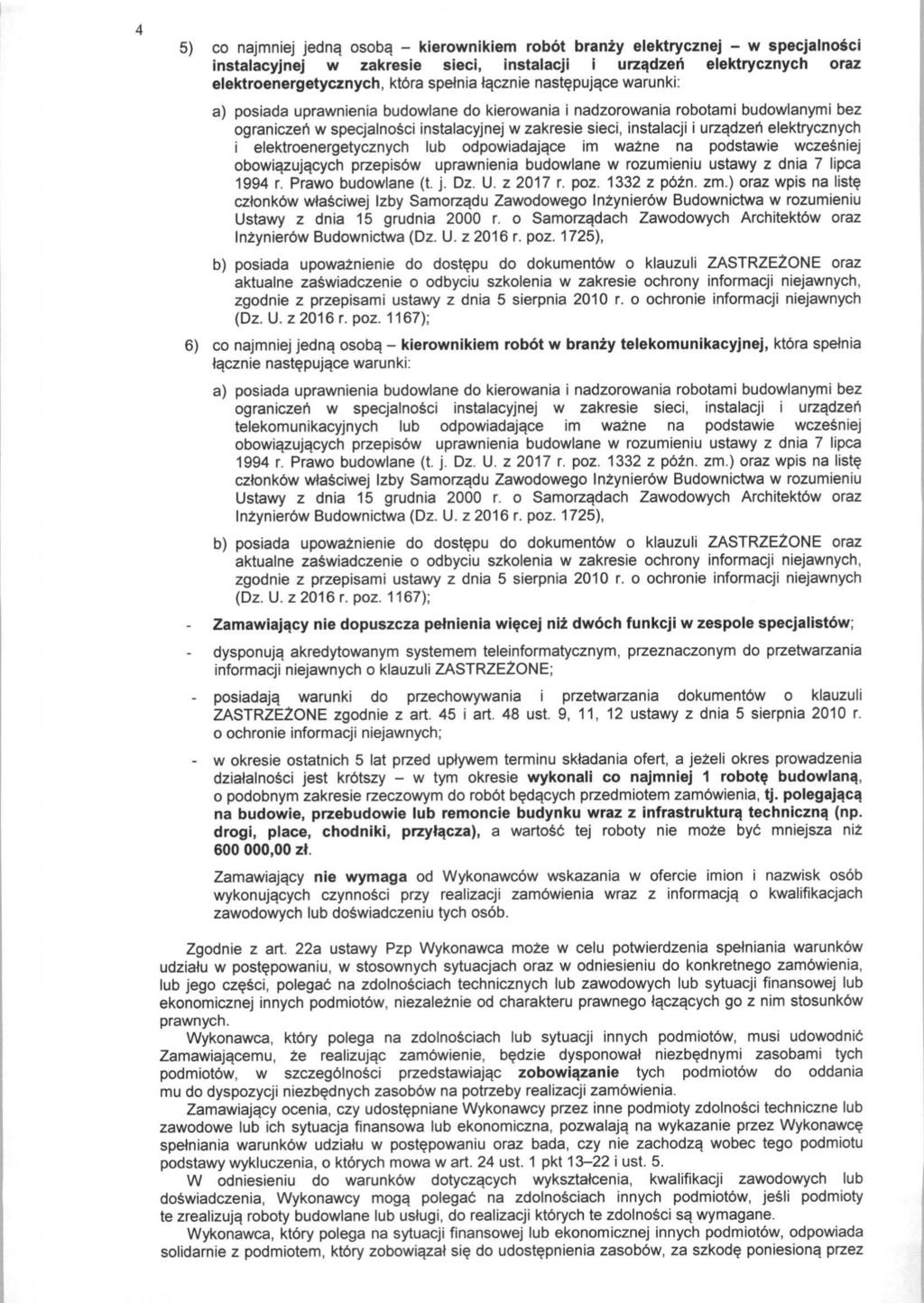 5) co najmniej jedna. osoba.