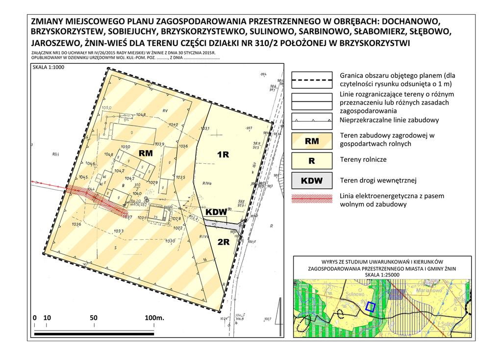 Załącznik Nr 1 do Uchwały Nr IV/26/2015 Rady Miejskiej w Żninie z dnia 30 stycznia