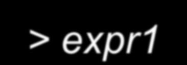 postfiksową: expr -> expr1