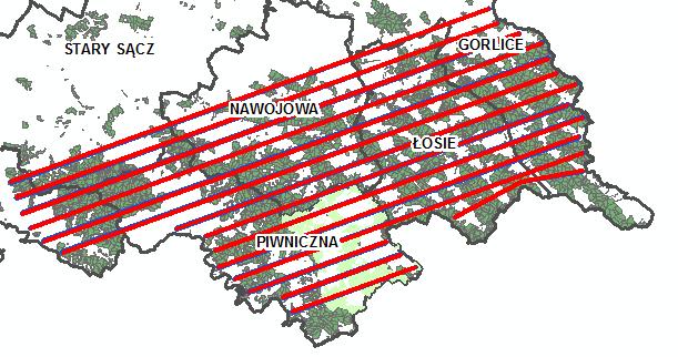 2011r. pierwsze w Polsce fotolotnicze liczenie zwierzyny w Beskidzie Sądeckim.
