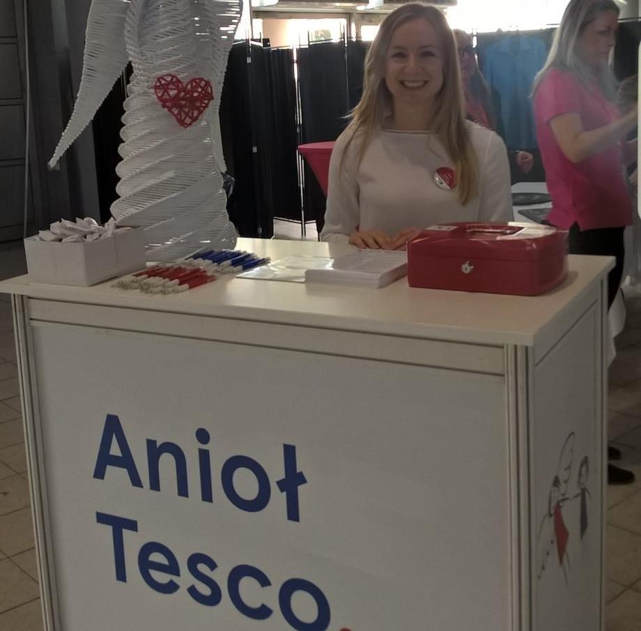 Anioły Tesco Anioły Tesco to wewnętrzny projekt charytatywny Działu Personalnego Tesco Polska we współpracy z Fundacją Tesco.