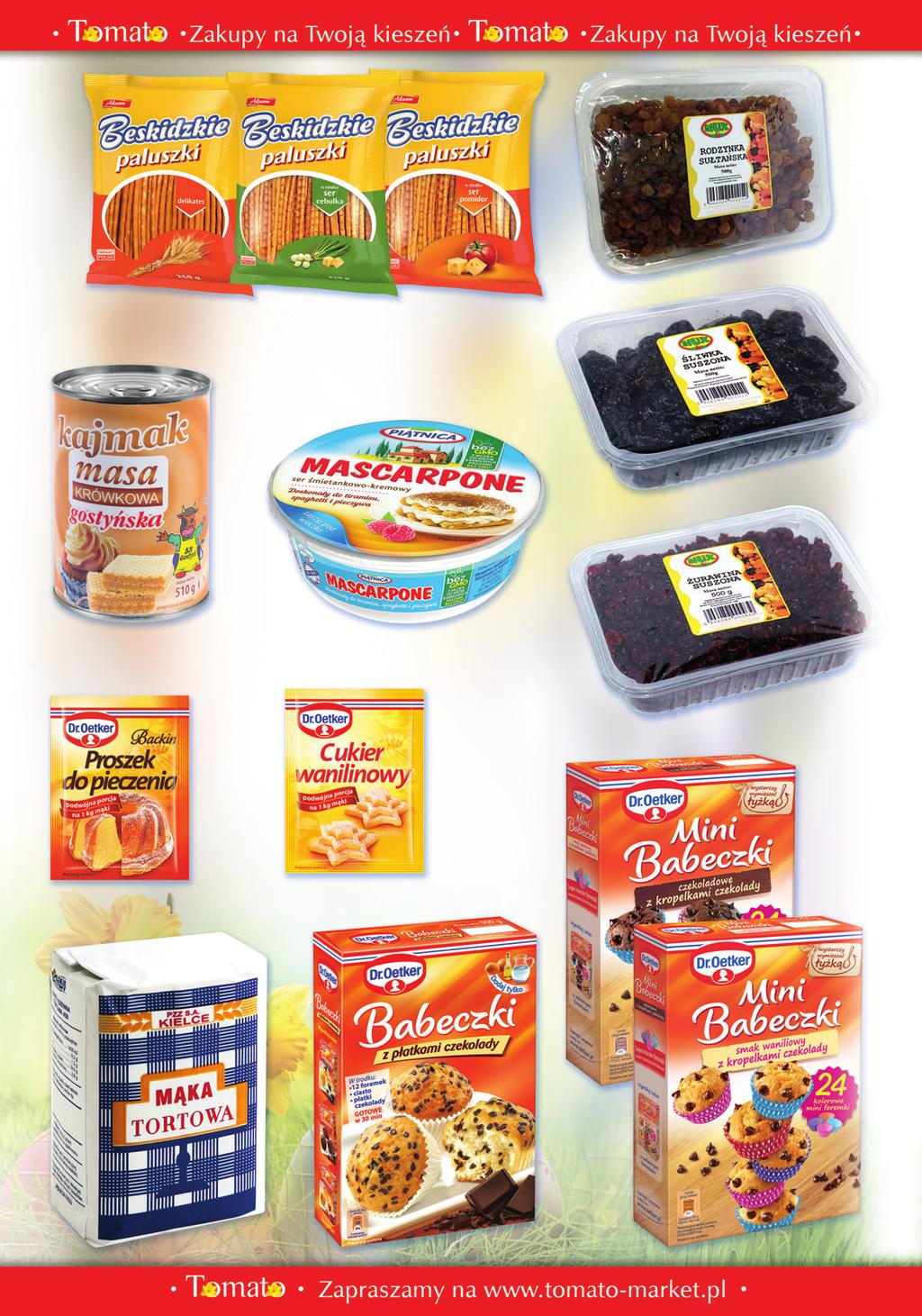 5,49 2,99 Rodzynki sułtańskie 500 g NUX AKSAM Paluszki BESKIDZKIE: 300 g, 220 g, 250 g, 210 g 6,49 8,49 Śliwka suszona 500 g NUX 10,99 Masa krówkowa KAJMAK 510 /puszka/ GOSTYŃ Serek MASCARPONE 250 g