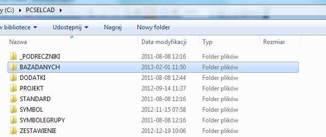 Wypakowany plik powinien zawierać: Zawartość folderu PCSTYPE_PINDATA oraz plik OSTER_2.