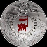 10 zł Polski sierpień 1980 Nominał: 30 złotych Metal: złoto, Au 900/1000 Średnica: 16,00 mm Masa: 1,7 g Nakład: 30 000 szt.