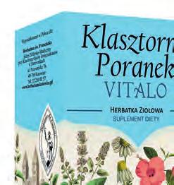 13,90 13,90 Herbatka ziołowa Siły witalne 100 g (20 saszetek po 5 g) Pokrzywa i dziurawiec działają ożywiająco na organizm, pokrzywa dodatkowo pobudza