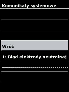 5. Obsługa Możliwa jest nawigacja za pomocą przycisków strzałkowych. Prosimy wybrać literę za pomocą "OK". Wpis zostaje przyjęty do realizacji poprzez Zapisz.