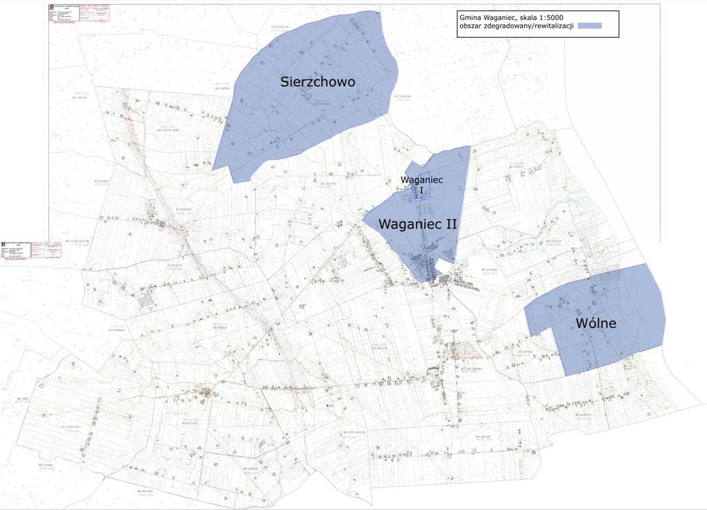 19. Załącznik 3 Mapa - Obszar zdegradowany i obszar rewitalizacji Poniżej przedstawiono mapę poglądową przedstawiającą obszar zdegradowany i obszar rewitalizacji.