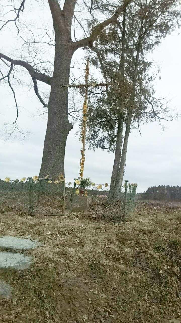 STACJA III PIERWSZY UPADEK POD KRZYŻEM przy drodze