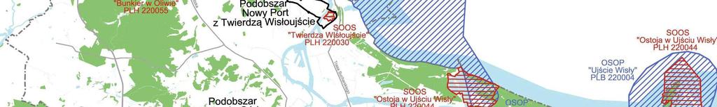 Natura 2000 Twierdza Wisłoujście PLH220030 - rys. 7.2. Twierdza Wisłoujście to kompleks ceglanych i ziemnych fortyfikacji z XVII i XVIII wieku, wraz z otaczającymi je starymi zadrzewieniami oraz fosami wypełnionymi wodą.