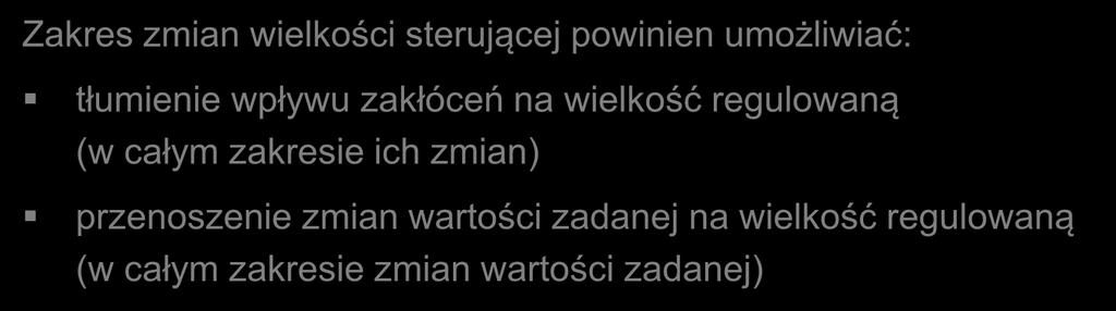 otwarci aworu rgulacyjngo max. i min.