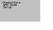 2.4 Spectrum- mode ( tryb spektrum) W trybie tym możliwy jest podgląd widma sygnału. Jedna pionowa linia wyświelacza odpowiada jednemu kanałowi.