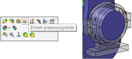 Rysunek 6.114. Zmiana przezroczystości wybierz poleceniezmieńprzezroczystość(rysunek 6.