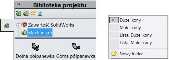 27). Kliknij Bibliotekę projektu w Okienku zadań (zwykle po prawej stronie ekranu). Kliknij Dodaj lokalizację plików.