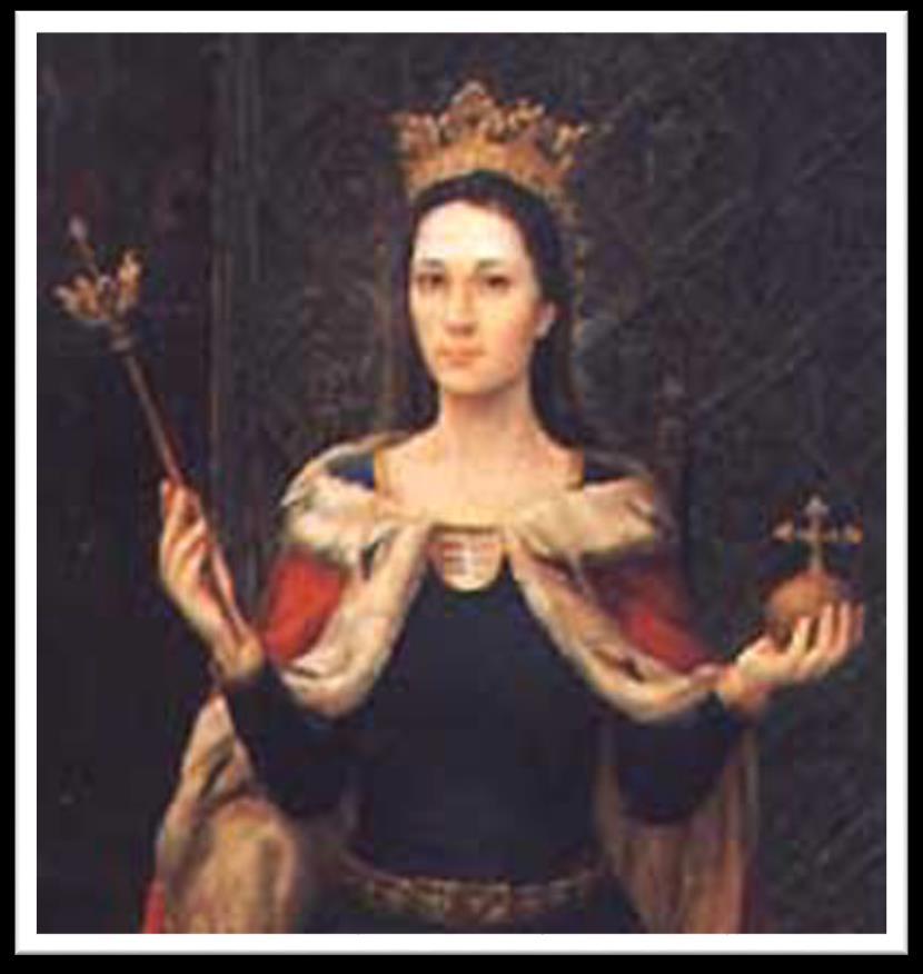 Królowa Jadwiga - pochodzenie Królowa Jadwiga z dynastii Andegawenów przyszła na świat 18 lutego 1374 roku jako najmłodsza