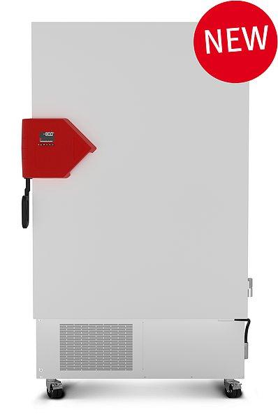 Model UF V 700 Zamrażarki niskotemperaturowe z nieszkodliwymi dla środowiska czynnikami chłodniczymi Zamrażarka niskotemperaturowa BINDER zapewnia bezpieczne przechowywanie próbek w temperaturze -90