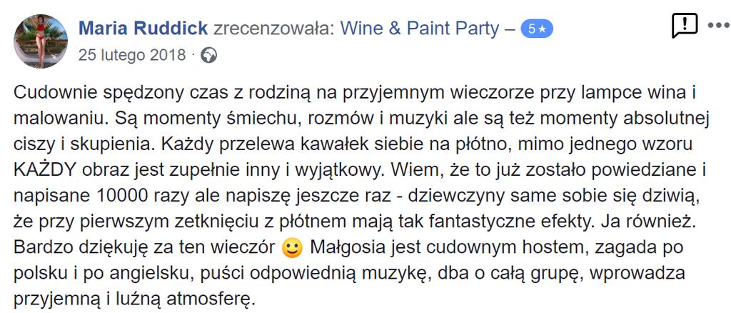 100% zachwyconych uczestników We