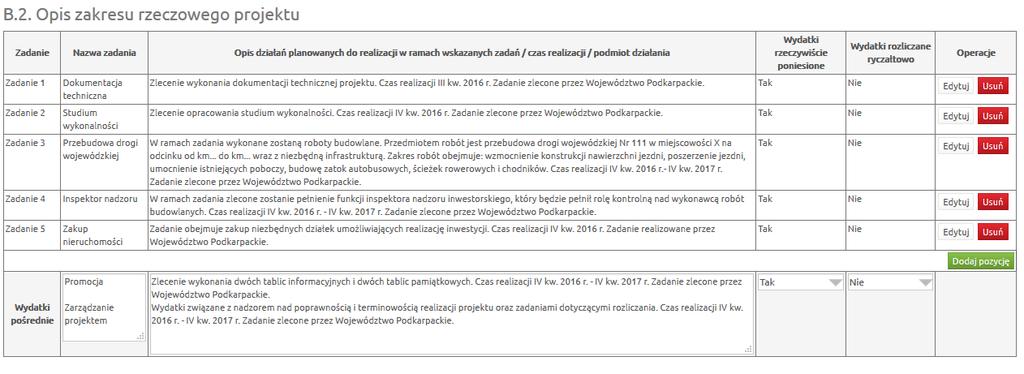W naborze do działania 5.