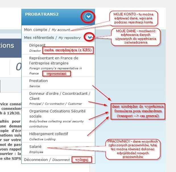 Dodatkowe informacje na temat opcji w portalu: ZAŚWIADCZENIE O DELEGOWANIU MUSI