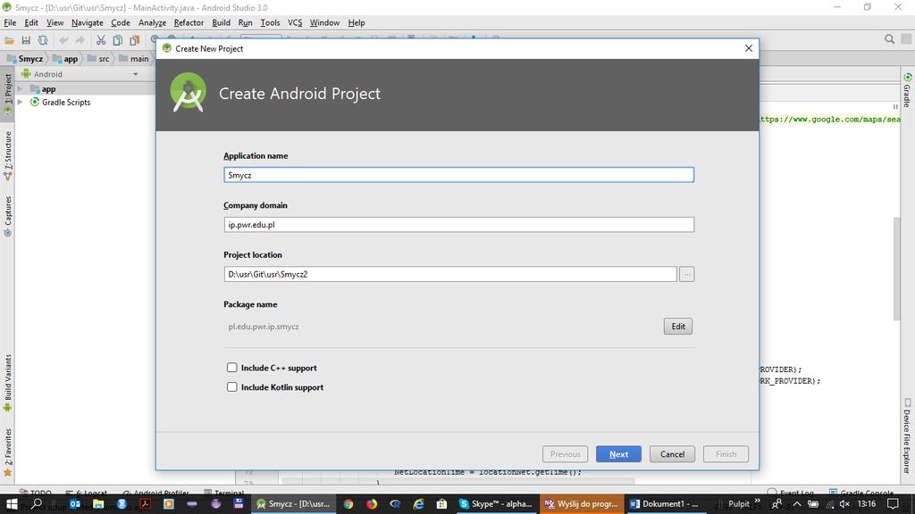 AKADEMIA MŁODYCH ODKRYWCÓW Prosta aplikacja w systemie Android Zainstaluj