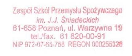 Spożywczego im. J.
