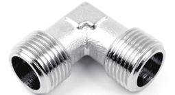 TULEJE WINTOWANE ŁĄCZNIK WA - kolanko z gwintem zewnętrznym stożkowym BSPT WA 18 K 1/8" 9 19 8 25 szt. WA 14 K 1/4" 11 24 11 25 szt.