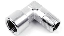KOLANKA WAI - kolanko z gwintem zewnętrznym stożkowym BSPT - wewnętrznym walcowym BSPP L4 w opak. WAI 18 K 1/8" 1/8" 12 17 20 8 8 25 szt.