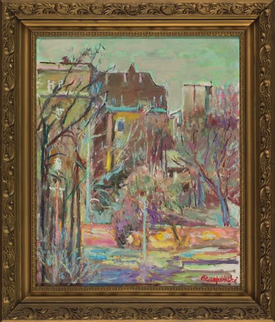 27. jerzy POgORZElSKI (1926-2003) WeNeCjA Olej, taktura, 68
