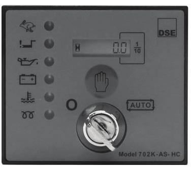STEROWNIK ANALOGOWY DSE702 (do modeli KS 22-3R/IMA) Rysunek. 12 Sterownik analogowy DSE702 przeznaczony jest do sterowania agregatem prądotwórczym.