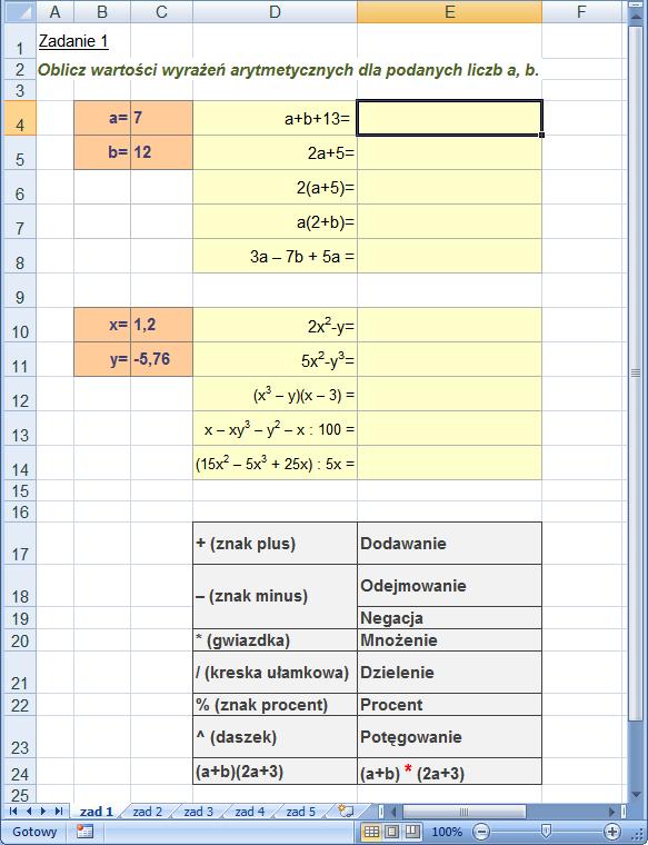 zadanie 1