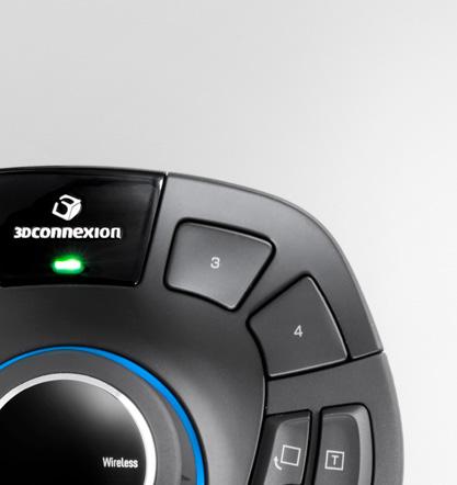 Linia produktów SpaceMouse SpaceMouse Pro STANDARDOWE ROZWIĄZANIE DLA INŻYNIERII SpaceMouse Pro zapewnia łatwy dostęp do 15 programowanych klawiszy oraz zaawansowanych funkcji zwiększając komfort i