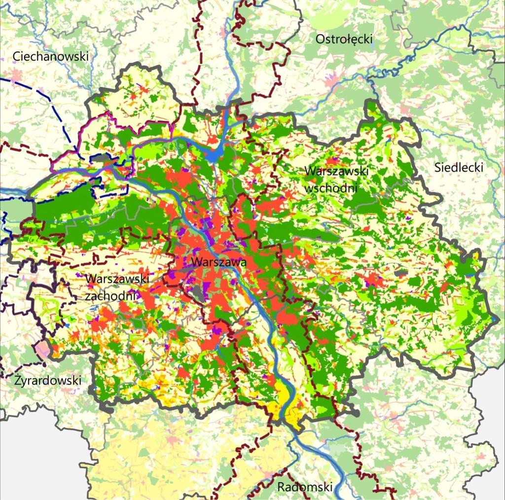 Użytkowanie terenu 0,09% 0,56% 0,83% 0,08% 0,95%