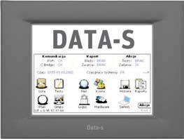 Data-s panel dotykowy / touch screen 1. C-panel jednostka sterująca C-panel steering unit Niewielkie urządzenie wielofunkcyjne z ekranem dotykowym, stanowiące trzon systemu.