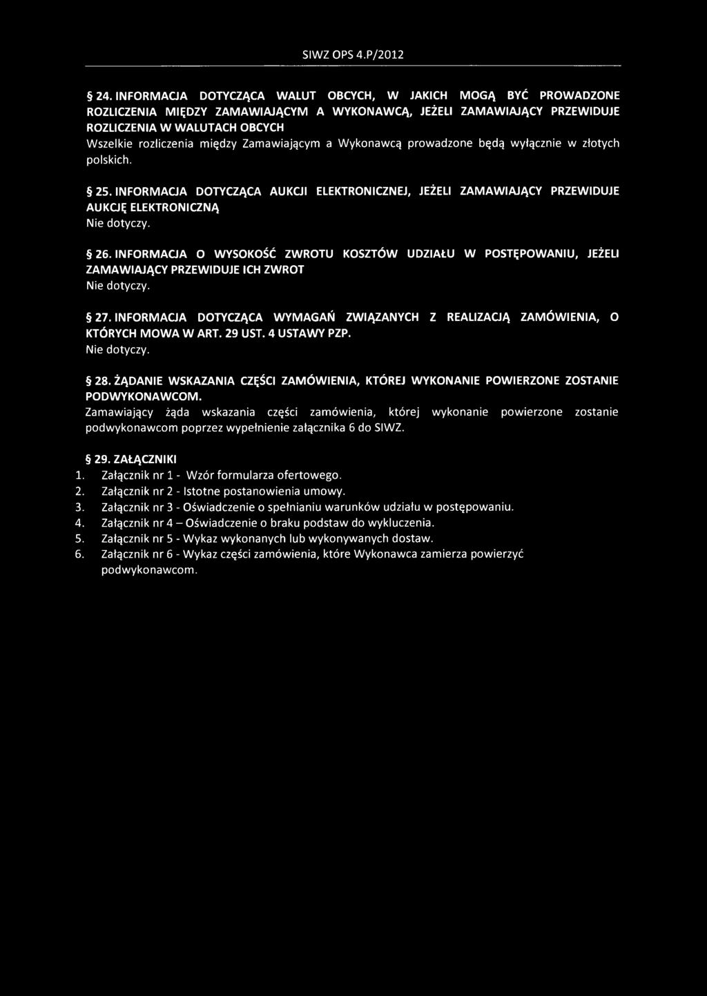 SIWZ OPS 4.P/2012 24.
