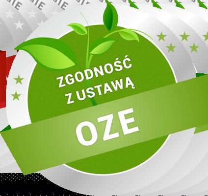 Ważne dla użytkownika cechy systemu OPTI-ENER Stała zgodność z aktualnym stanem ustawy o OZE Współpraca z każdą