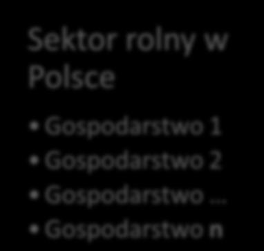 Niemczech Gospodarstwo 1 Gospodarstwo 2 Gospodarstwo Gospodarstwo n Rolnictwo UE