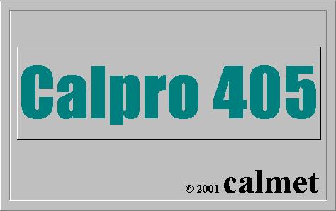 Instrukcja obsługi programu Calpro 405 4 Rys.1.