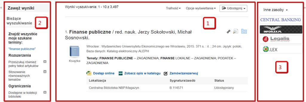 W celu rozpoczęcia wyszukiwania wpisz w okienku wyszukiwawczym dowolne słowo (np. bankowość) lub frazę aby zwiększyć precyzję wyszukiwania, możesz użyć cudzysłowu (np. finanse publiczne ).