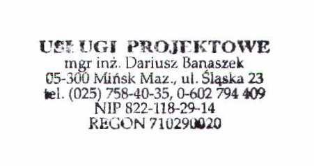 Inwestor: VILLA DEVELOPMENT V.D. MANAGEMENT Sp. z o.o. Sp.komandytowa ul.kościuszki 14, lok.