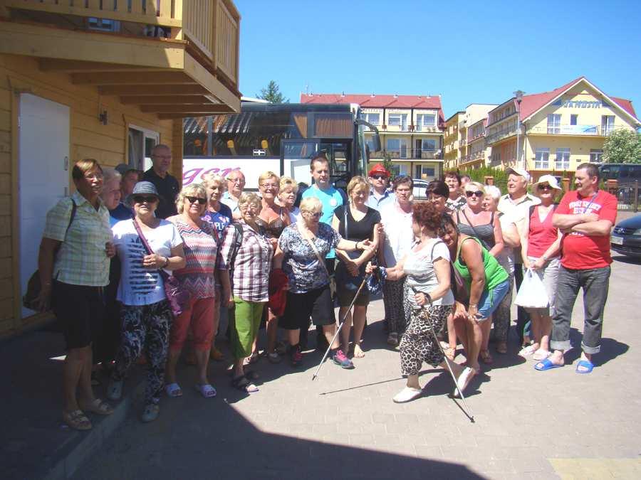 około godziny 17- tej powitaliśmy Trzciankę.