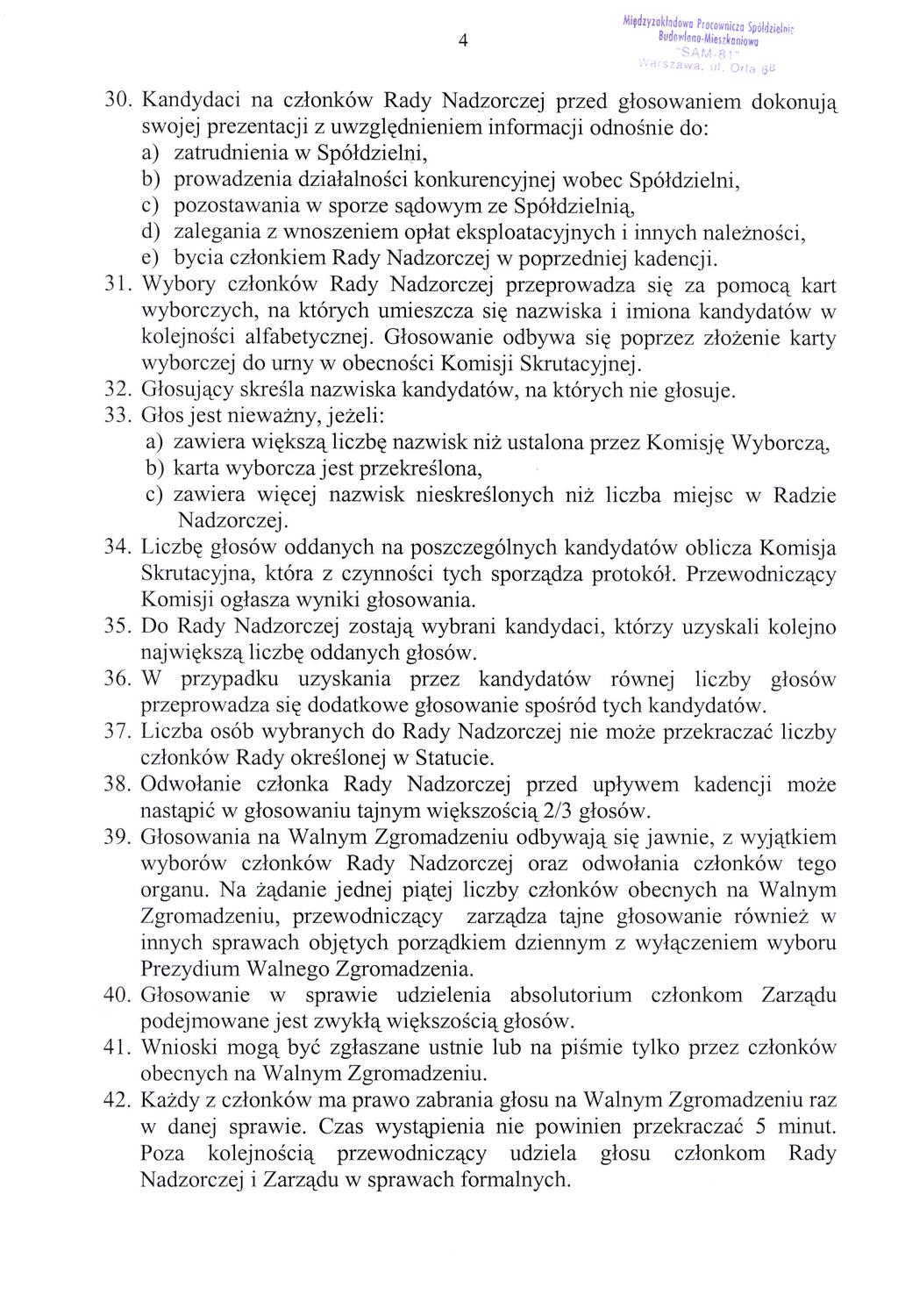 Mildzyzaklodowa Procowni<zo Sp6!dliolni' Budowlana Mimkaniawa " "SAM 8'", d S73W3. :.Ii, Orla GtJ 30.