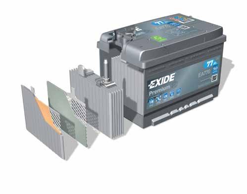 Akumulator Exide Premium Carbon Boost został zaprojektowany, aby sprostać ekstremalnym temperaturom i wymaganiom pojazdów z bogatym wyposażeniem, intensywnie użytkowanym.