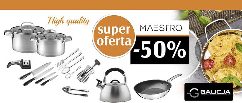 czajnik - 99,80 zł* - 49,90 zł 1 patelnia, 24 cm - 115,80 zł* - 57,90 zł, patelnia, 26 cm - 135,80 zł* - 67,90 zł *cena regularna 94 90 zł/kpl.