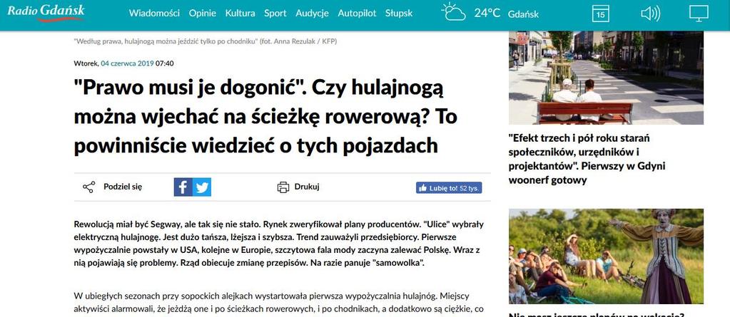 WYZWANIE DLA BRANŻY Społeczeństwo już