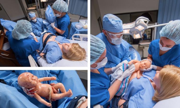 Victoria może symulować porody niskiego i wysokiego ryzyka z nieskończoną różnorodnością przypadków klinicznych z precyzyjną powtarzalnością.