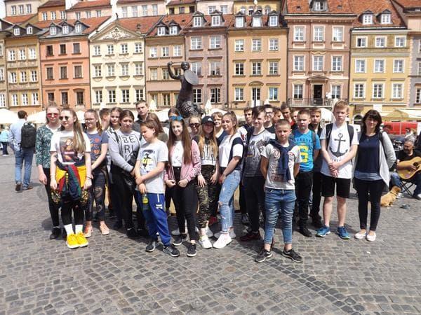 Kolejny dzieo wizyty uczniów ze szkoły w Trokach na Litwie w Polsce i młodzieży z II Społecznego Liceum Ogólnokształcącego im.