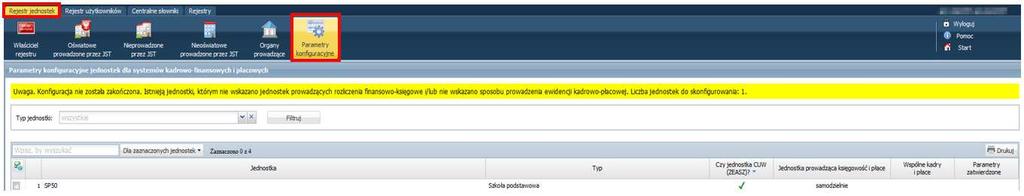 wprowadzone na Platformę VULCAN. Jeśli jednostka nie została wprowadzona na Platformie VULCAN, to należy ją dodać. W tym celu należy: 1.